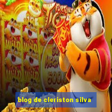 blog de cleriston silva